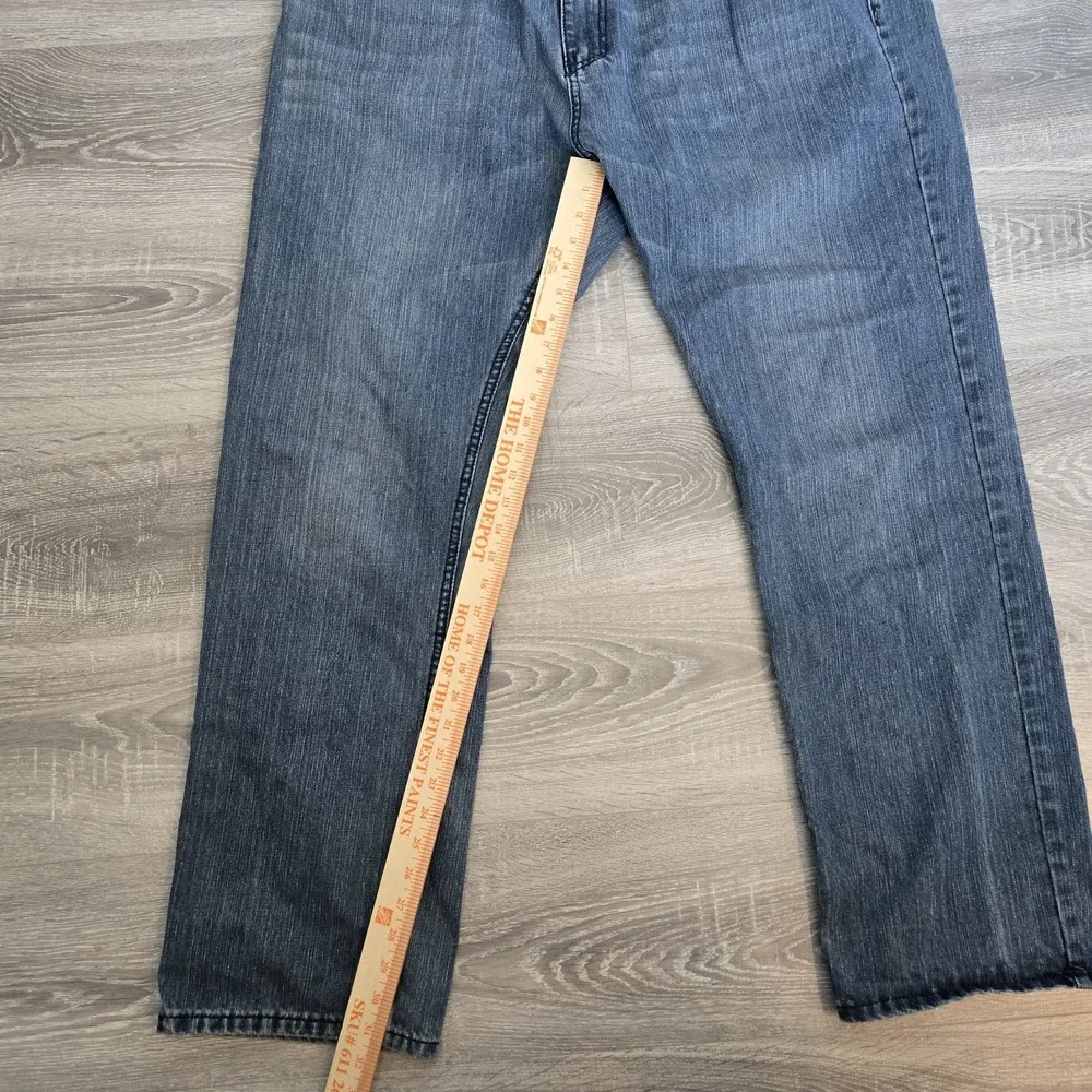 COOGI Y2K Men's Blue Cotton‎ Jeans 42x34 Streetwear Flap Pocket Accents